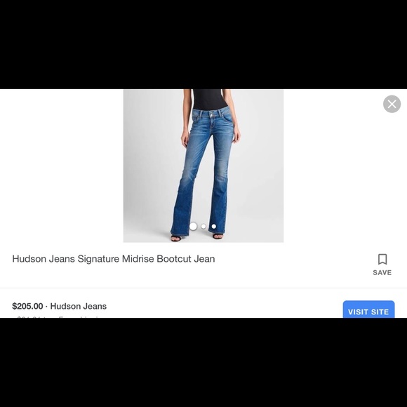 2pair 🚨Hudson Denim jeans size 27🚨 - Picture 5 of 8